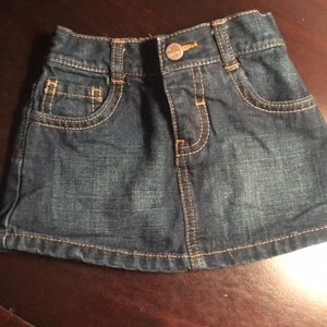 Old Navy Jean Skirt 12-18 mo